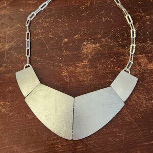 Silpada Stamped Silver Necklace